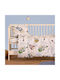 Melinen Baby Sheets Set Crib Flannel Ecru 120x170cm 3pcs