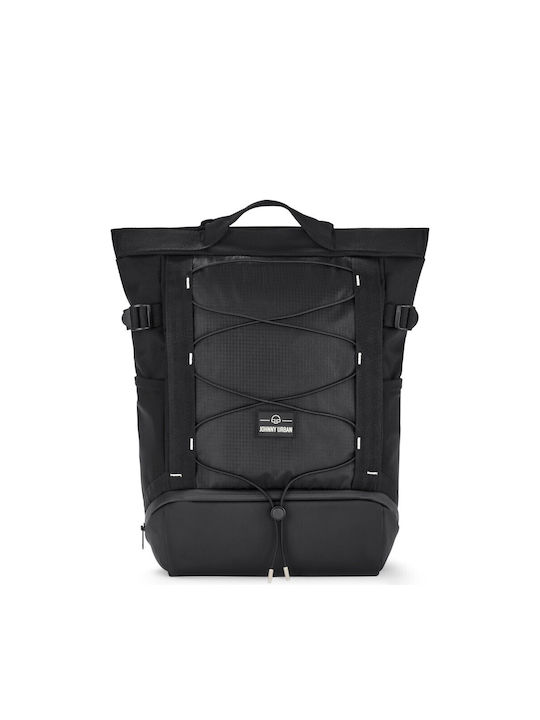 Johnny Urban Backpack Black Velvet-Black Metal