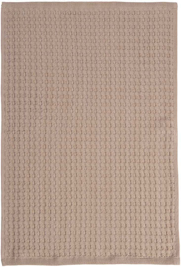 Nef-Nef Homeware Wafflow 24 Tea Towel from 100% Cotton in Beige Color 45x68cm Nef-Nef Homeware Wafflow 24 Tea Towel from 100% Cotton in Beige Color 45x68cm