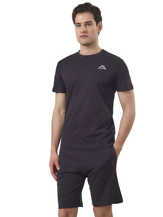 Kappa Korpo Cafers 304j150 Αθλητικό T-shirt Μαυρο