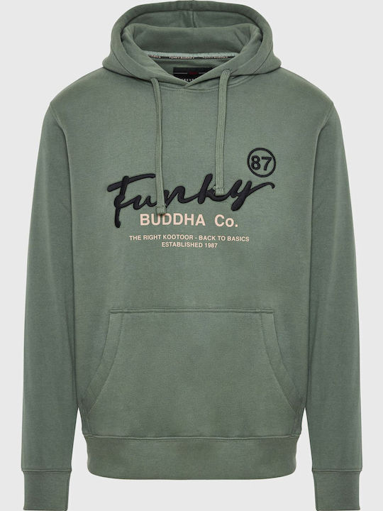 Funky Buddha Φούτερ Πράσινο