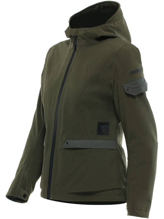 Dainese Centrale Absøluteshell Pro Jacket Ανδρικό Μπουφάν Μηχανής 4 Εποχών Πράσινο