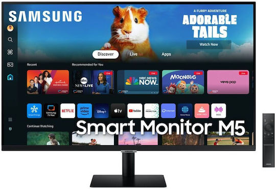 Samsung M50D VA HDR Smart Monitor 27" FHD 1920x1080 with Response Time 4ms GTG
