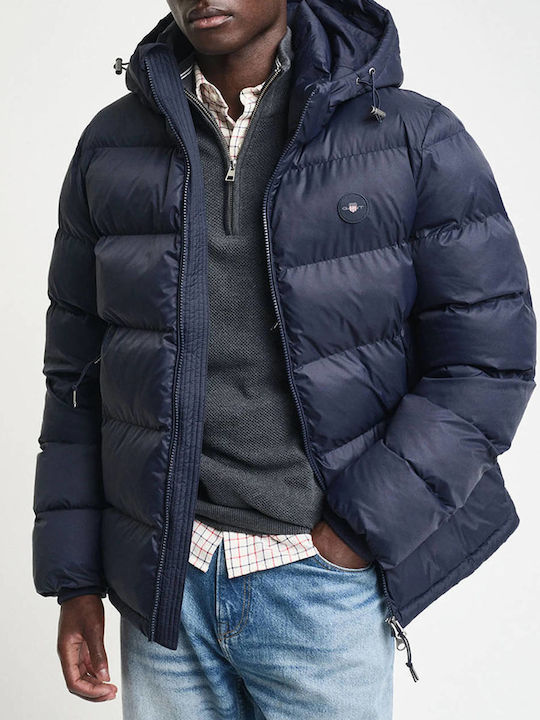 Winter Jacket Puffer Dark Blue