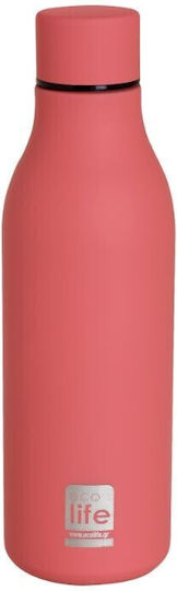 Ecolife Bottle Thermos Stainless Steel BPA Free 550ml Coral Reef Ecolife