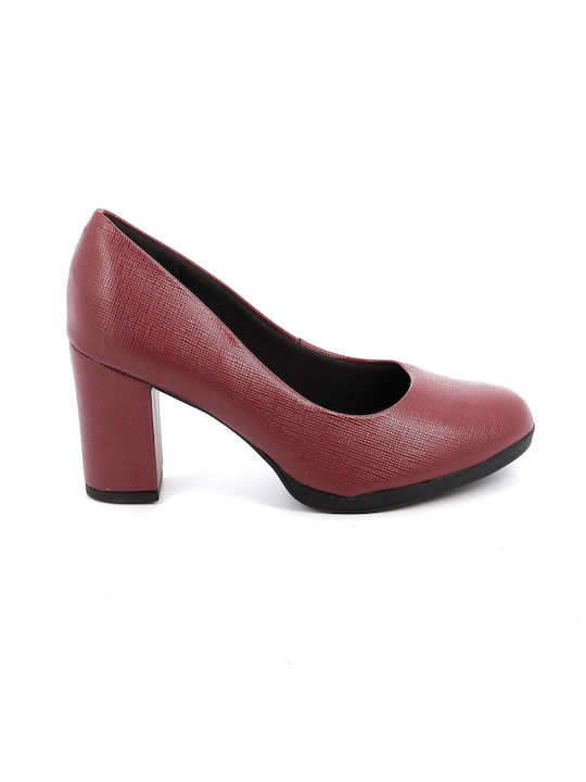 Piccadilly Pumps Burgundisch