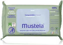 Mustela Baby Wipes 60pcs