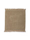 Nef-Nef Homeware Coffee Pot Tea Towel from 100% Cotton Chaki 50x50cm