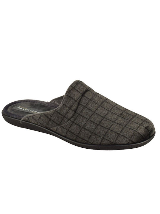 Yfantidis Men's Slipper Gray