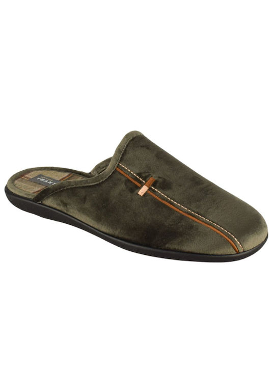 Yfantidis Men's Slipper Khaki