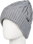 Roxy Snow Cake Beanie Beanie Knitted in Gray color