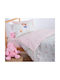 Nef-Nef Homeware Sweet Dreams Set Kids Duvet Cover Single with Pillowcase Cotton Sweet Dreams 160x240cm