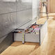 Blum Space Step Sockelnutzungssystem Tiefe 41cm Oriongrau Matt Z95.4100