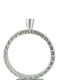 Zen Collection Κηροπήγιο Μεταλλικό σε Ασημί Χρώμα 18x6x23εκ.