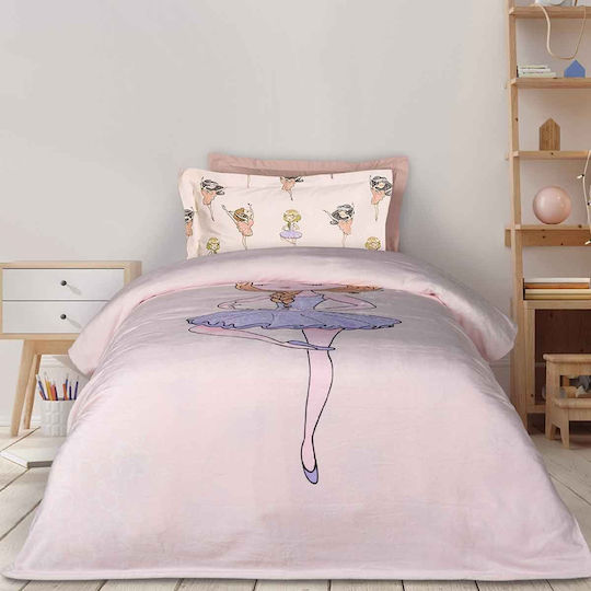 Das Home Κουβέρτα Fleece Lilac, Pink 160x220εκ. Das Home Κουβέρτα Fleece Lilac, Pink 160x220εκ.