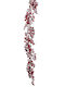 Garland Red Berries Snow 150cm