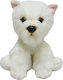 Plush Dog 30 Cm Terrier White