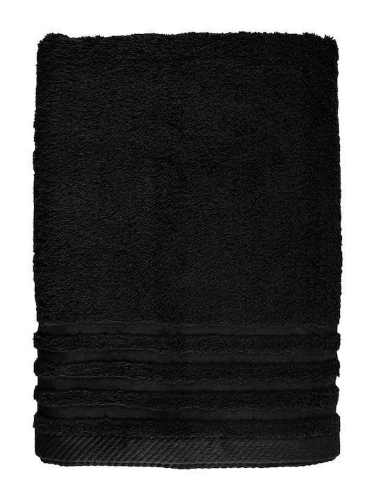 Flamingo Facecloth Olympus 50x90cm Black Weight 550gr/m²