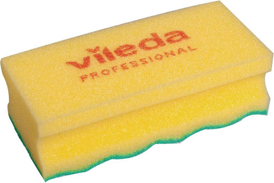 Vileda Pur Active Set Bureți De Bucătărie Cu Mâner Galbeni 10 Bucăți
