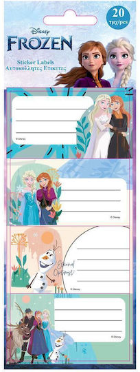 Disney Етикети Тетрадки Frozen 2 200бр