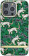 Richmond & Finch iPhone 13 Pro Freedom Hülle Grüner Leopard