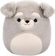 Jazwares Plush Squishmallows Fuzzamallow Shaun the Dog for Ages 3+ 30.5 cm