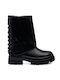 Exe Synthetic Leather Women's Boots Black