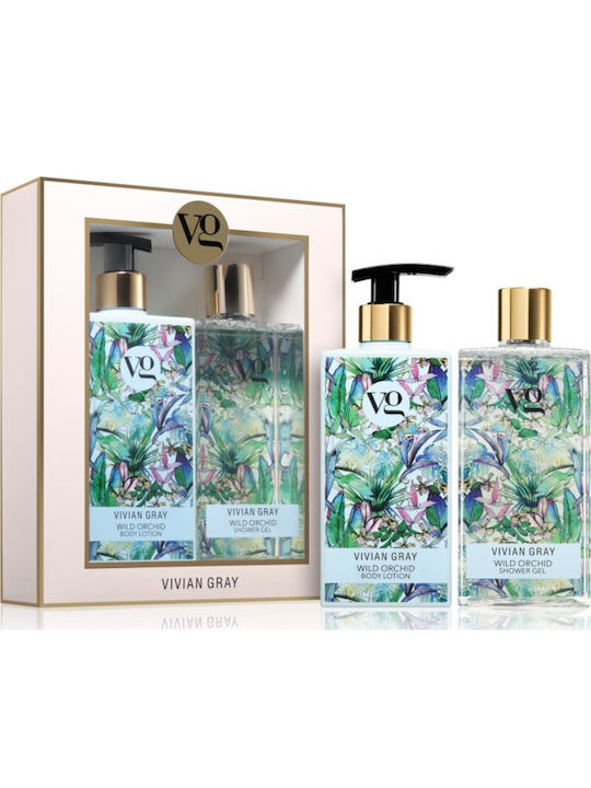 Vivian Gray Sensational Wild Orchid Комплект за грижа за кожата за Почистване на тялото