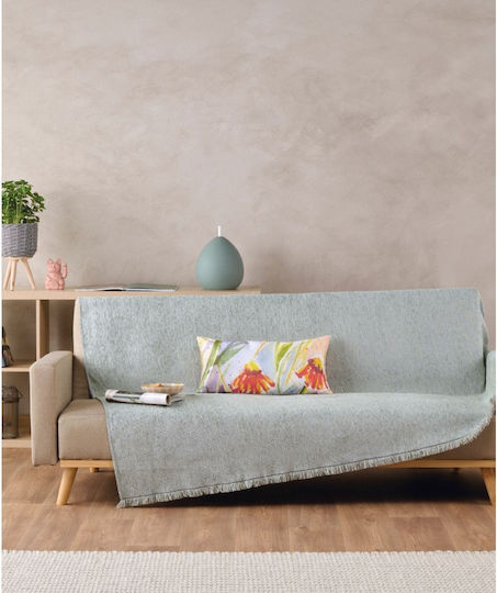 Kentia Tura Dreisitzer-Sofa Wurf Chenille 180x300cm