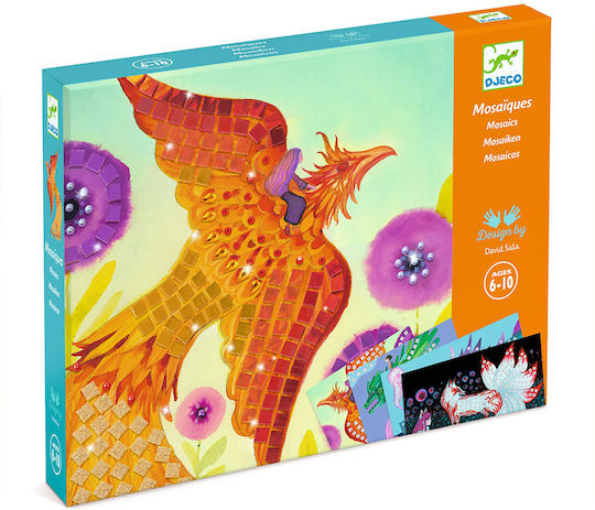 Djeco Mosaic Metallic Effect `μυθικά Πλάσματα` for Children 6+ years old Years