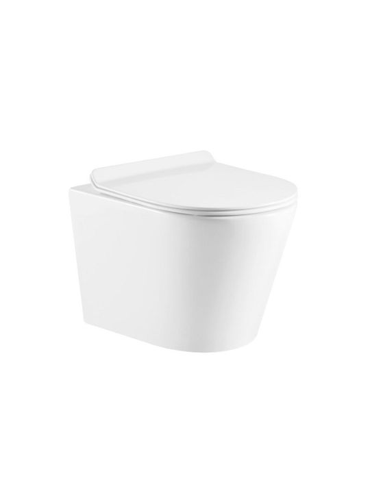 Karag Tornado Stehende Toilette Randlos mit Sch...