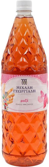 Oinopoiia Michali Georgiadi Вино Розе Сух Шампоан 1500мл