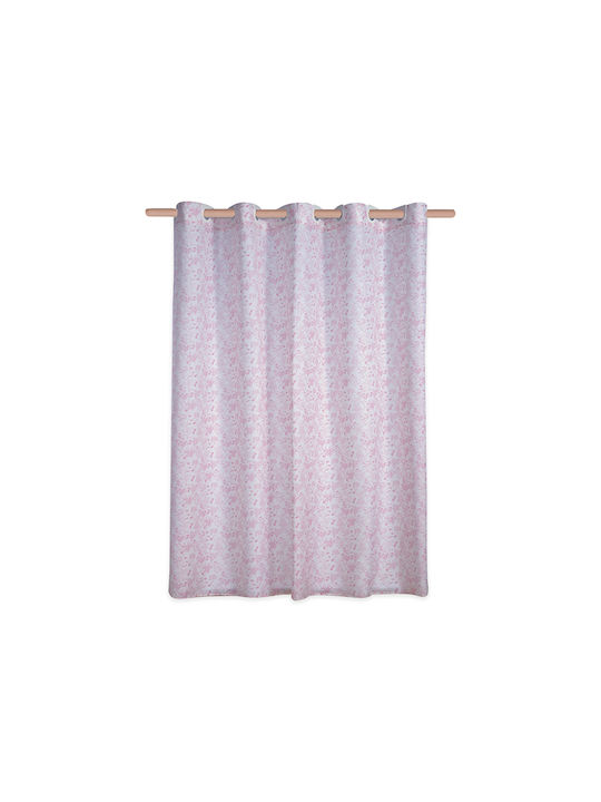 Nef-Nef Homeware Odete Κουρτίνα Μπάνιου 180x200cm Μωβ 036156