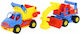 Polesie 0452 Construck Dump Truck and Wheel Excavator in Mesh