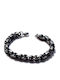 Bizoutaki Men's Steel Bracelet 20.5cm