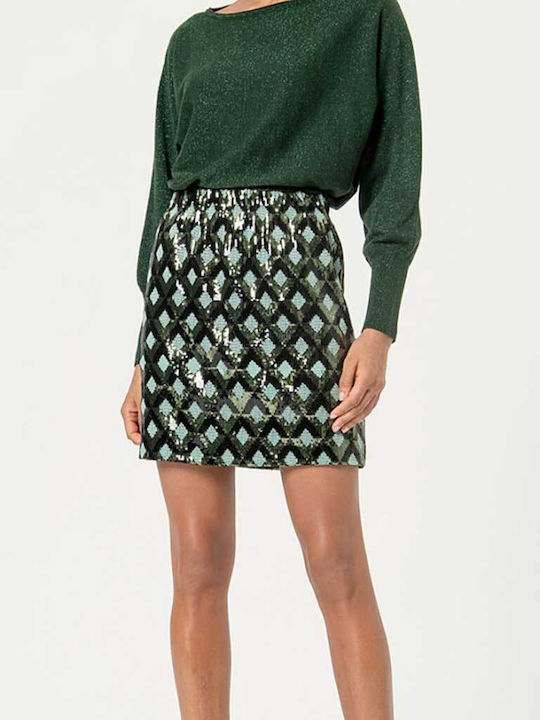 Surkana Mini Skirt Green