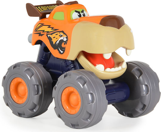 Hola Toys Leopard Truck Monster Truck Pull Back Car For 3+ Years