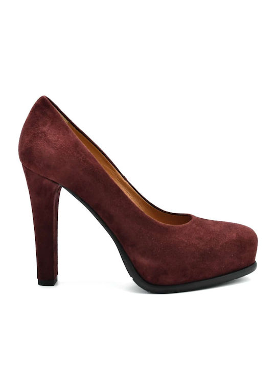 Tiffi Pumps Burgundisch