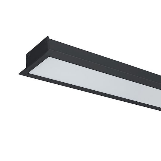 Elmark LED Комерсиално Линейно Осветление Вградено Светило Таван 20W Неутрално бяло 60см.