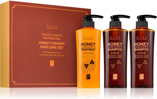 Daeng Gi Meo Ri Honey Therapy Haarpflege-Set mit Shampoo
