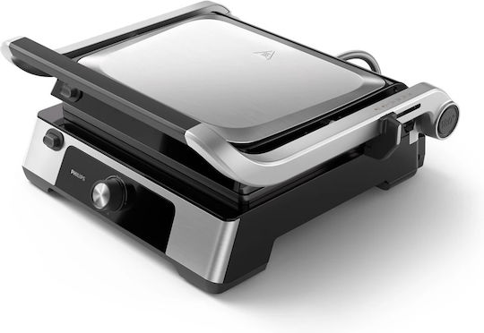 Philips Sandwich Maker Grill with Removable Plates 2200W Inox
