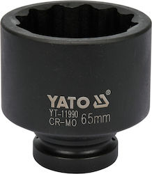 Impact Socket 1" 12 Pieces 65mm