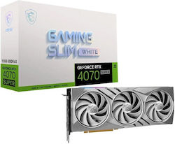 MSI GeForce RTX 4070 Super 12GB GDDR6X Gaming Slim Weiß Grafikkarte