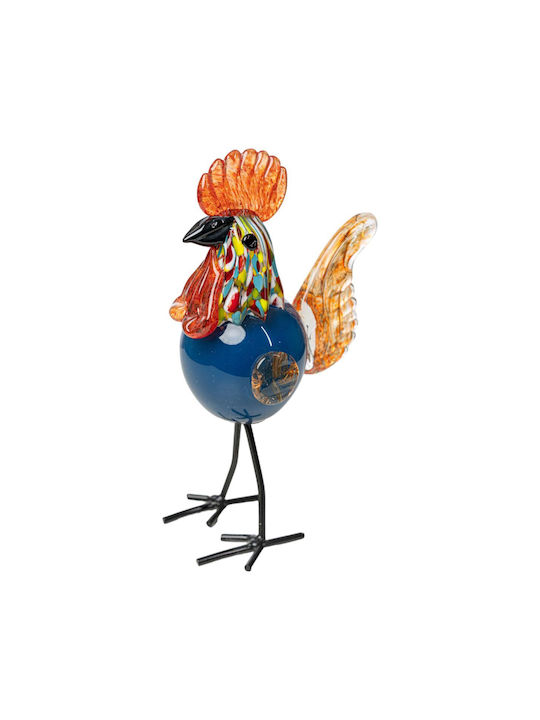 Romimex Decorative Bird made of Glass 1pcs