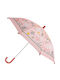Stephen Joseph Umbrelă pentru copii Baston Roz cu diametrul de 56cm.