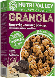 Nutri Valley Healthy Foods Nutri Valley Granola 30% Less Sugar 450gr Nutri Valley Healthy Foods Nutri Valley Granola 30% Less Sugar 450gr