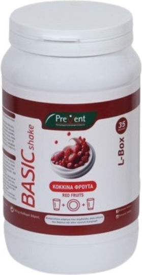 PreVent Basic Shake L - Box Συμπλήρωμα για Αδυνάτισμα 581gr Red Fruits