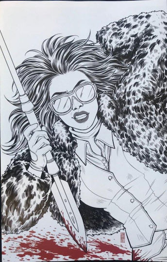 The Walking Dead: 15th Anniversary Blind Bag Bartel B&w Virgin Cover Том. 171