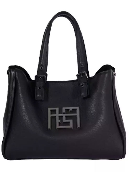 Ames Alos Leather Women's Bag Shoulder Black