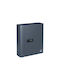 Basi SK 80 Wall-Mounted Combination Key Holder Metallic with Combination Dial 28 Hooks 25x22x8cm